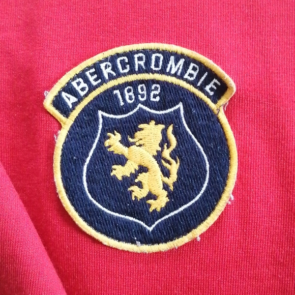 2/$25-Abercrombie & Fitch Men's Long sleeve Soccer shirt - Picture 2 of 6